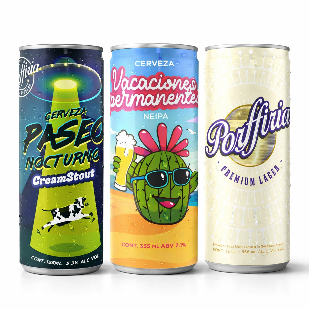24 PACK CERVEZAS DE LÍNEA MIX LATA 355 ML